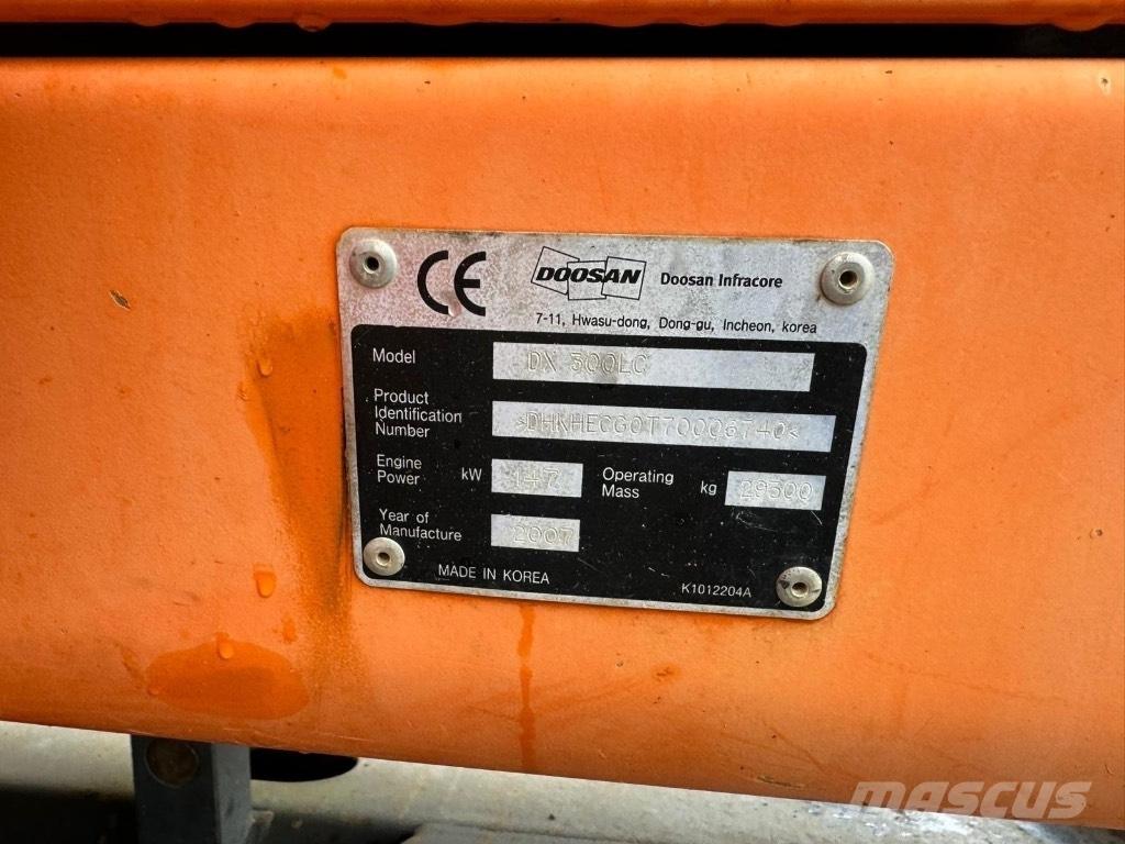 Doosan DX 140 Εκσκαφείς με τροχούς - λάστιχα