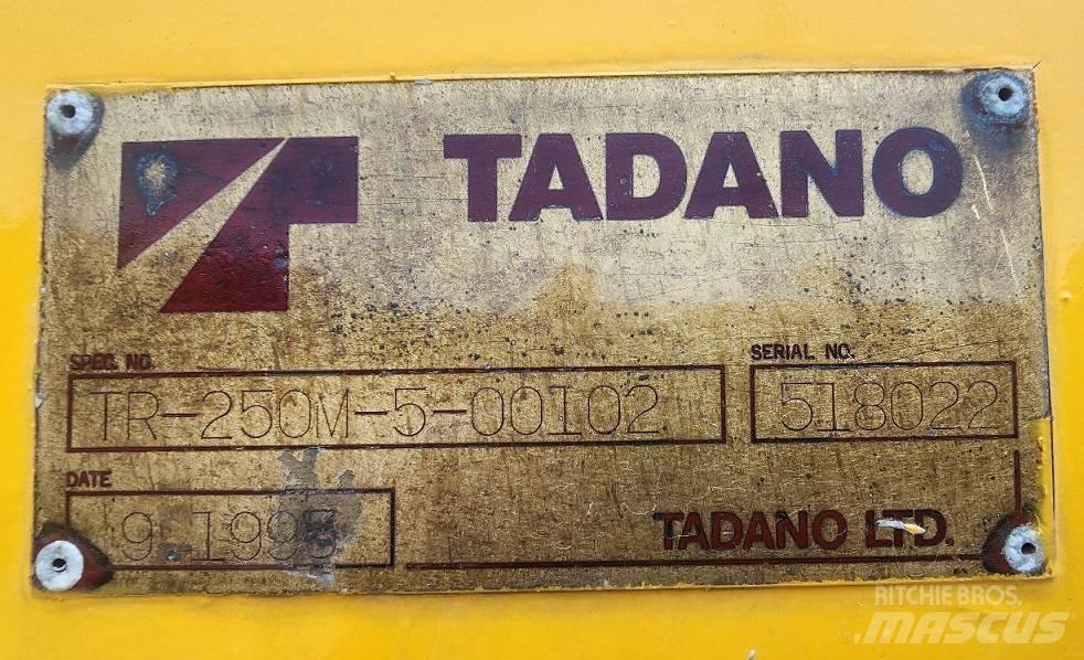 Tadano TR250M-5 Γερανοί ανώμαλου εδάφους