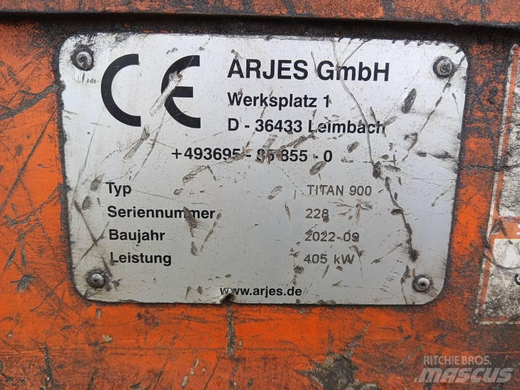 Arjes Titan 900 Τεμαχιστές αποβλήτων
