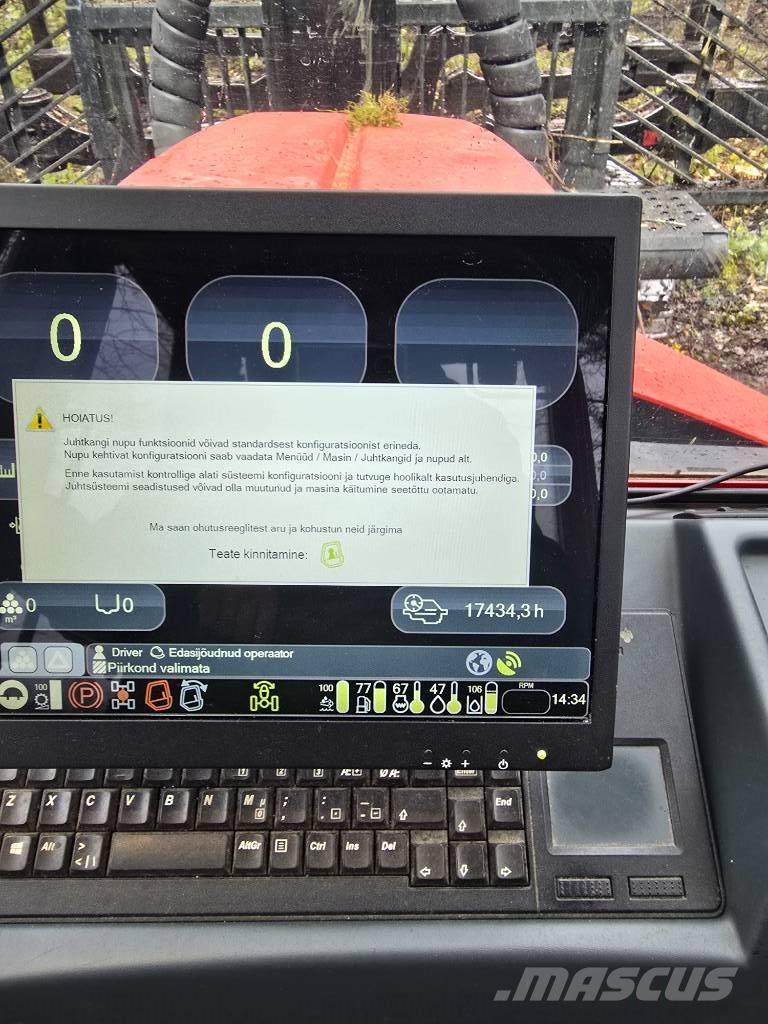 Komatsu 875 Μεταφορείς ξυλείας