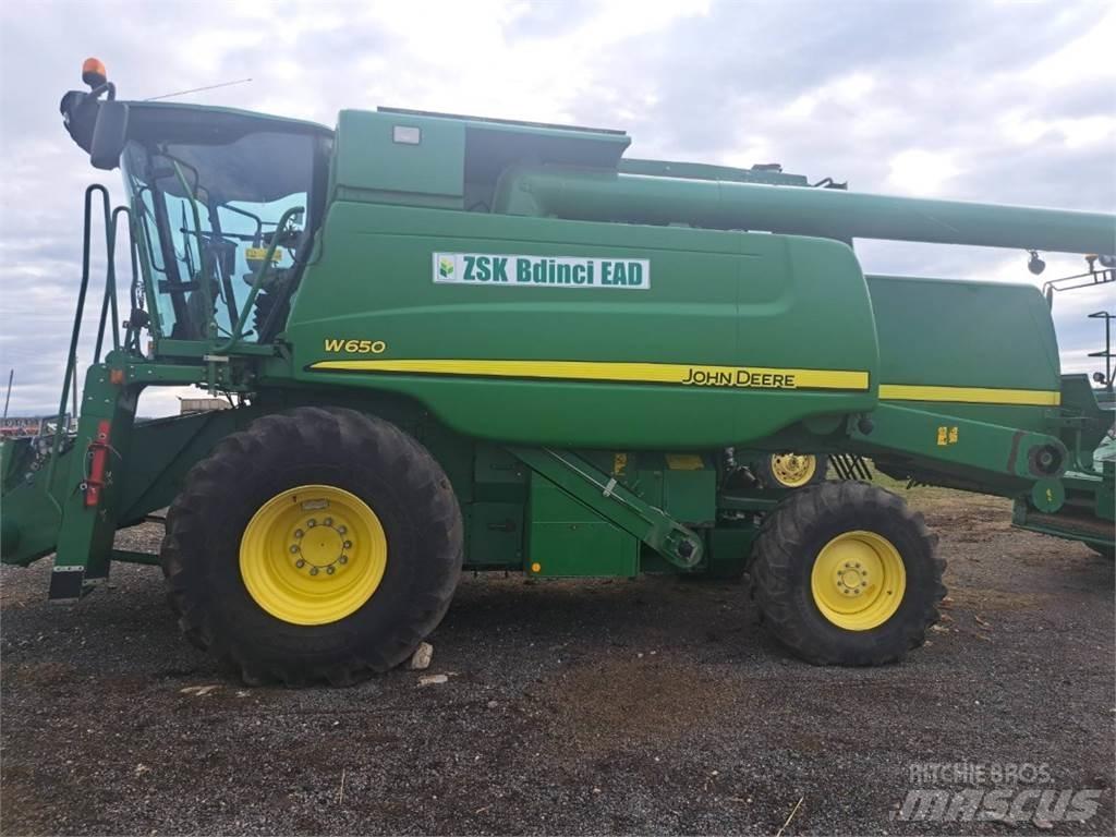 John Deere W650 Θεριζοαλωνιστικές μηχανές