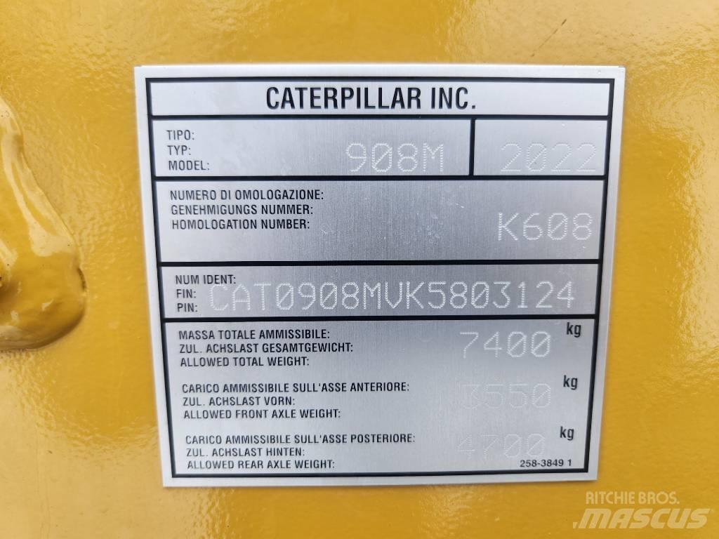 CAT 908m Φορτωτές με λάστιχα (Τροχοφόροι)