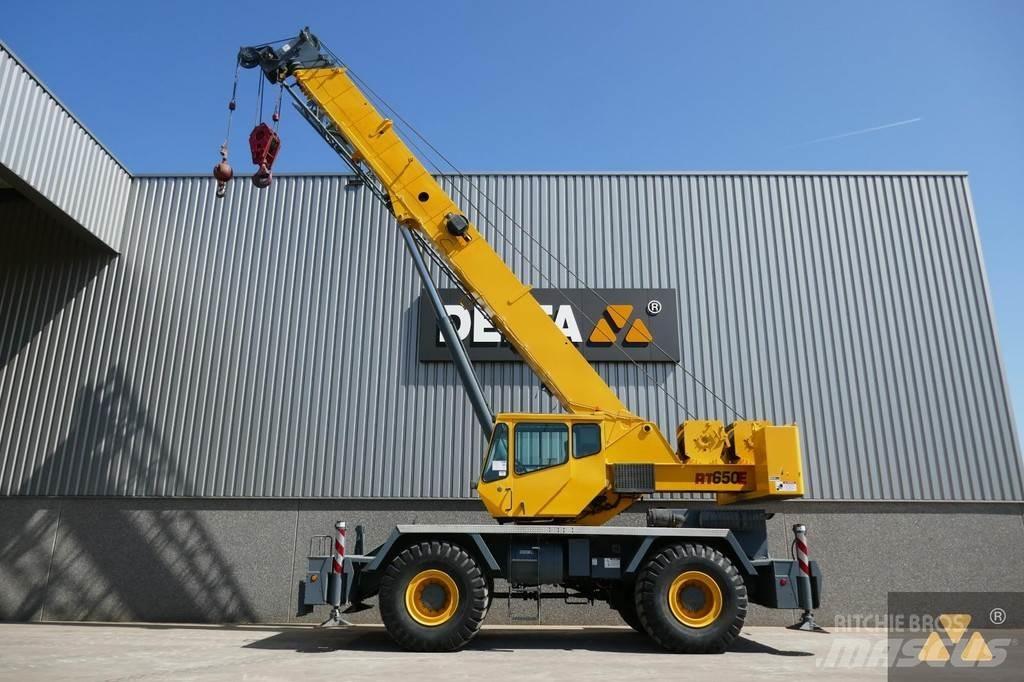Grove RT650E Γερανοί ανώμαλου εδάφους
