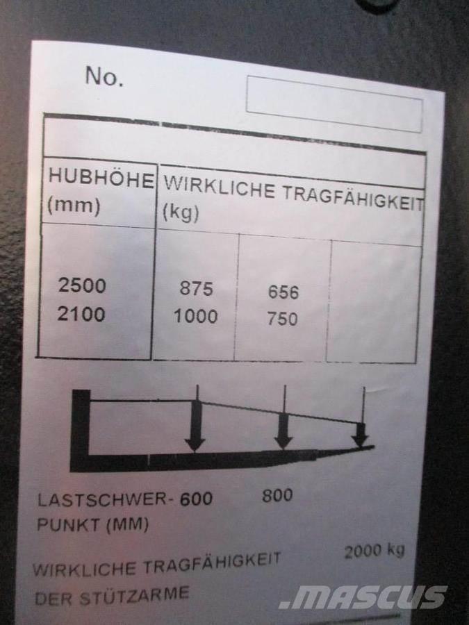 Toyota SPE200D Χειροκίνητο περονοφόρο ανυψωτικό με πλατφόρμα