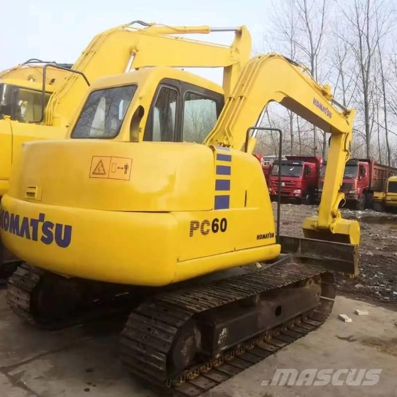 Komatsu PC 60 Εκσκαφείς με ερπύστριες