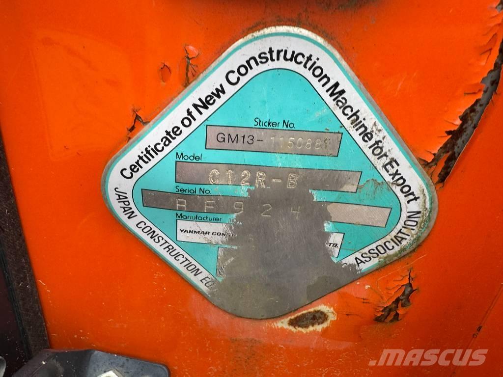 Yanmar C12R-B Ερπυστριοφόρα Dumpers - Ντάμπερ