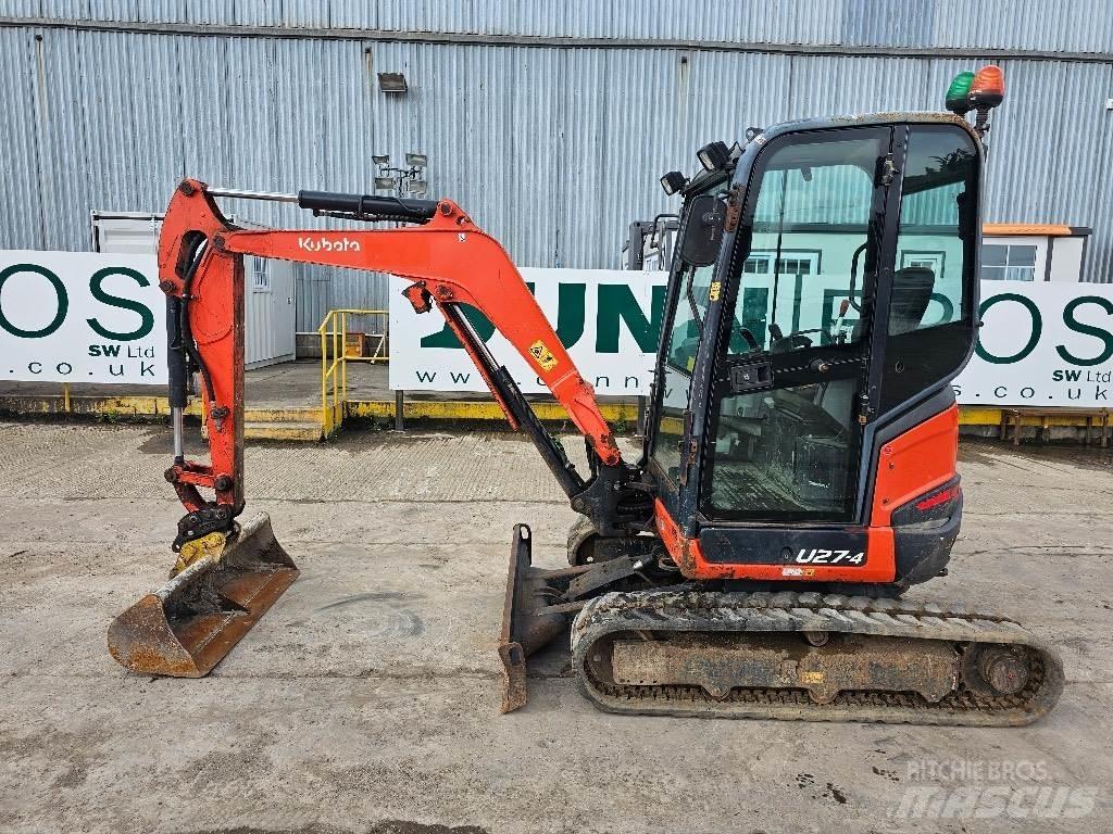 Kubota U 27-4 Εκσκαφάκι (διαβολάκι) < 7t