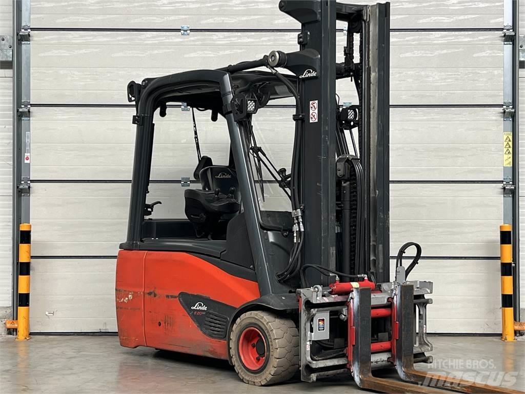 Linde E20L-02 Ηλεκτρικά περονοφόρα ανυψωτικά κλαρκ