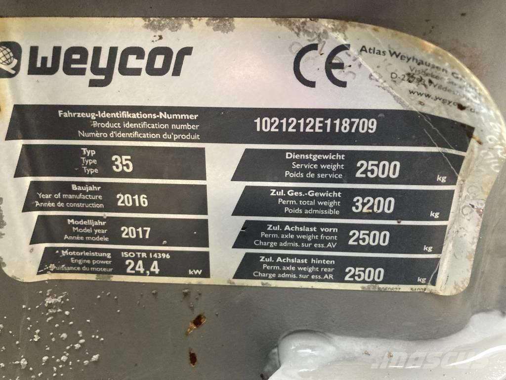 Weycor AR35 Μίνι φορτωτές