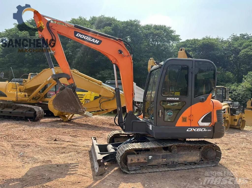 Doosan DX 60 Εκσκαφάκι (διαβολάκι) < 7t