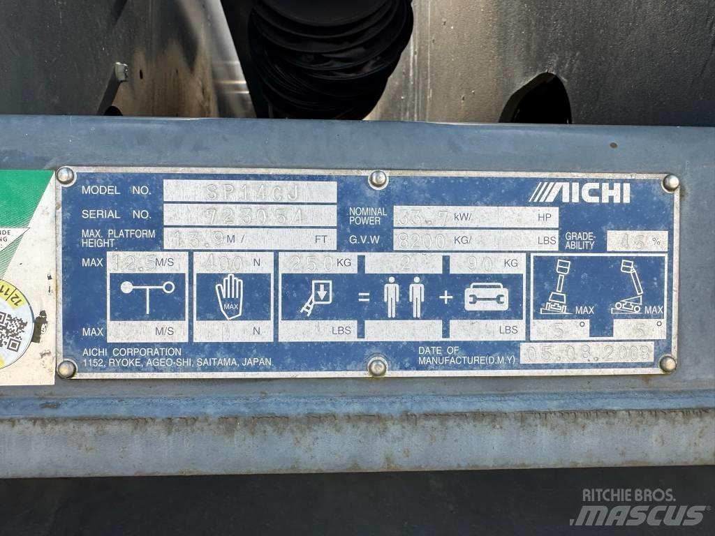 Aichi SP 14 CJ Ανυψωτήρες με τηλεσκοπικό βραχίονα