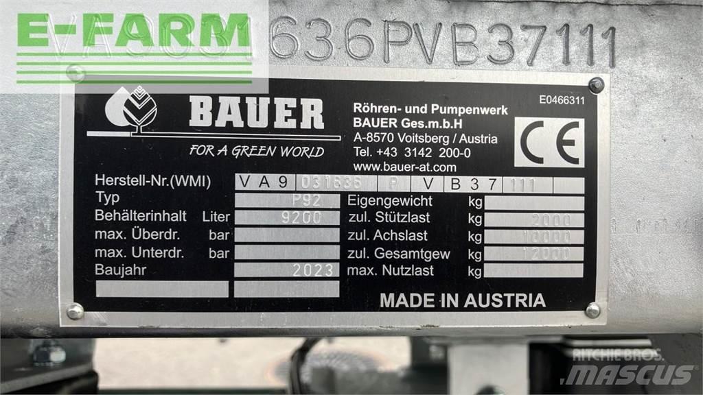 Bauer P 92 Διασκορπιστές κοπριάς