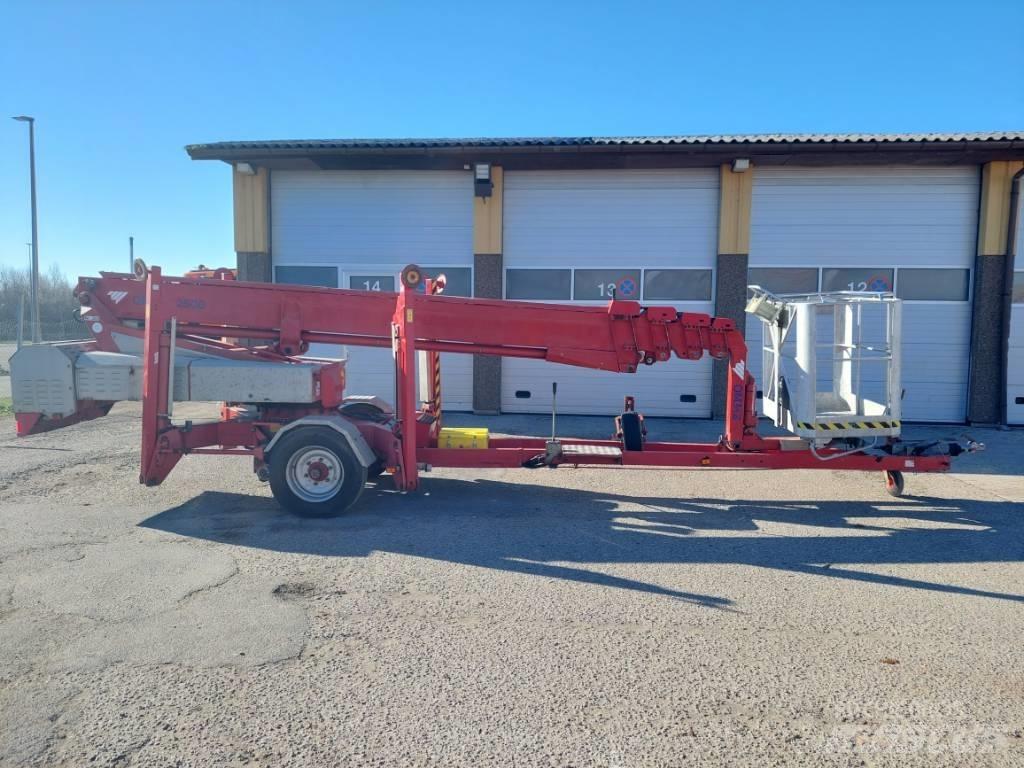 Ommelift 2500EBZ Εναέριες πλατφόρμες τοποθετημένες σε ρυμούλκα