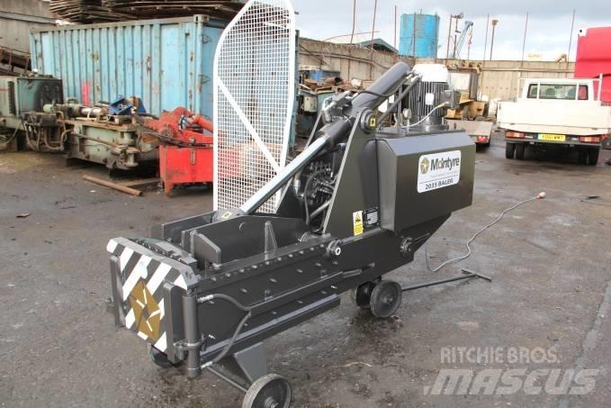 McIntyre Metal Baler Βιομηχανικοί δεματοποιητές
