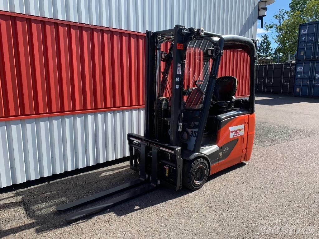 Linde E16H Ηλεκτρικά περονοφόρα ανυψωτικά κλαρκ