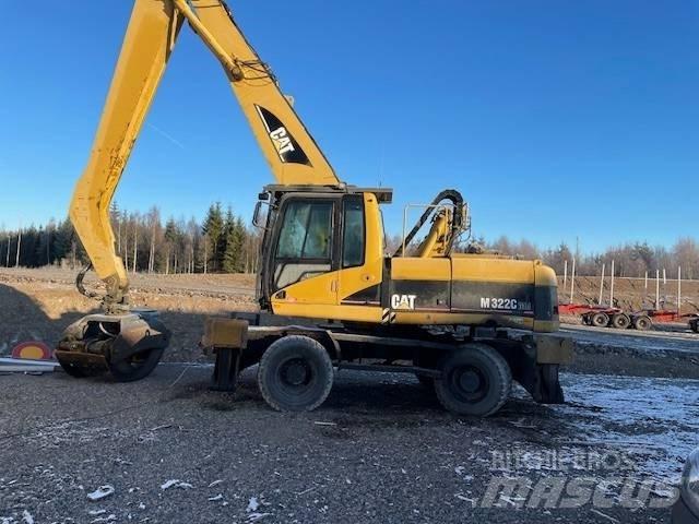 CAT M 322 C MH Εκσκαφείς με τροχούς - λάστιχα
