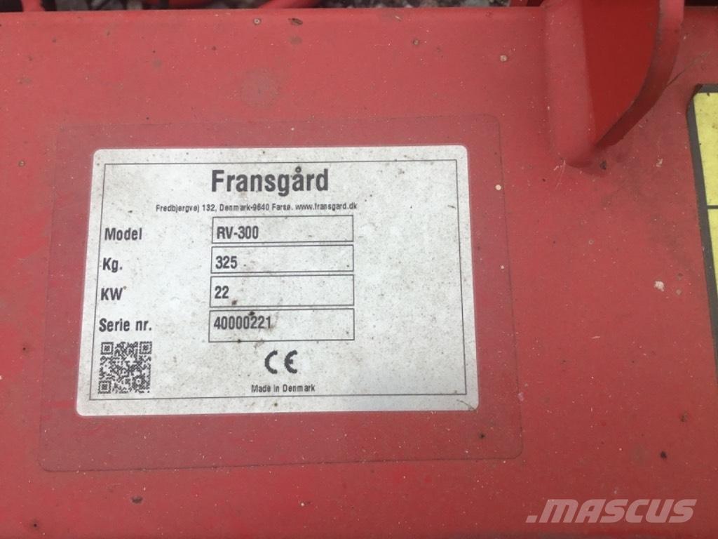 Fransgård RV 300 Τσουγκράνες και χορτοξηραντικές μηχανές