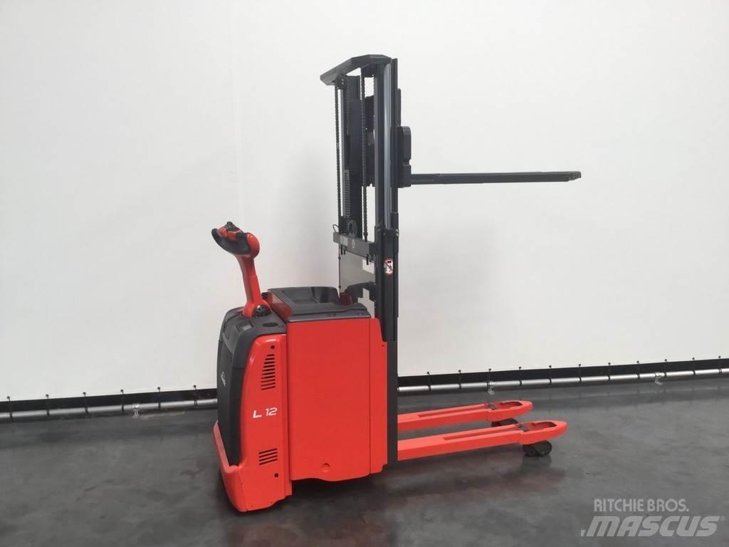 Linde L 12 L Παλετοφόρα πεζού χειριστή με ιστό