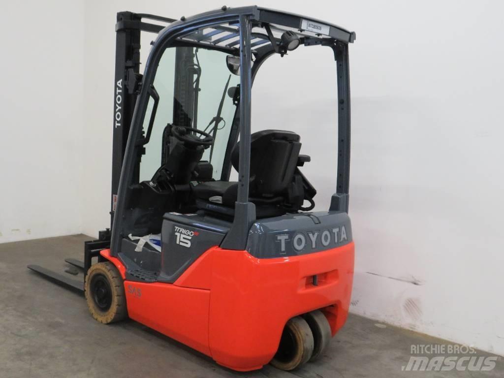 Toyota 8FBE15T Ηλεκτρικά περονοφόρα ανυψωτικά κλαρκ