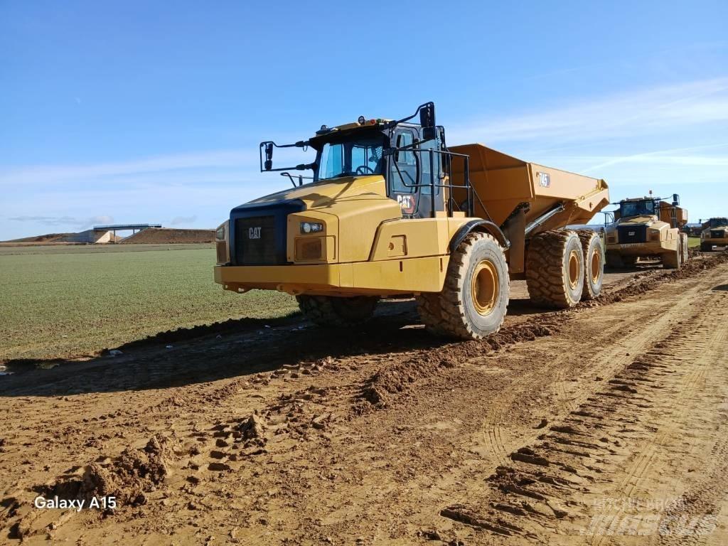 CAT 745 Σπαστό Dump Truck ADT