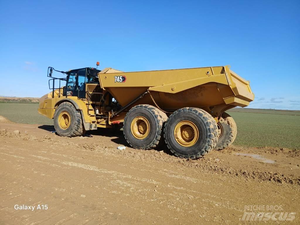 CAT 745 Σπαστό Dump Truck ADT
