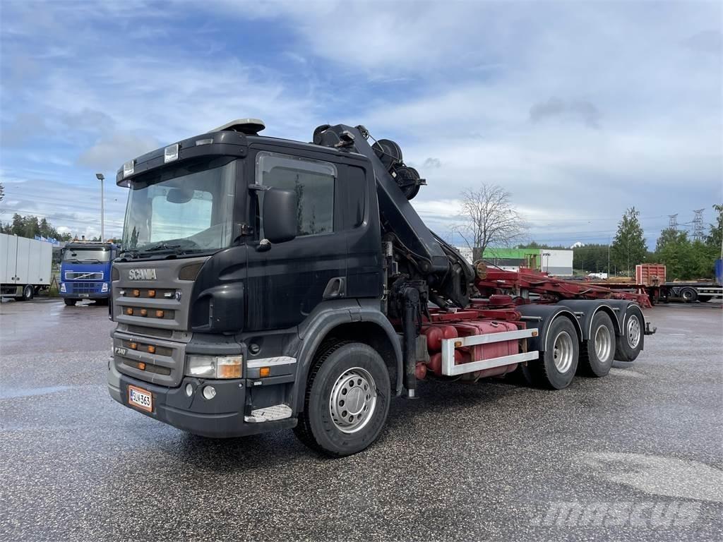 Scania P340 8x4 Φορτηγά με Γερανό