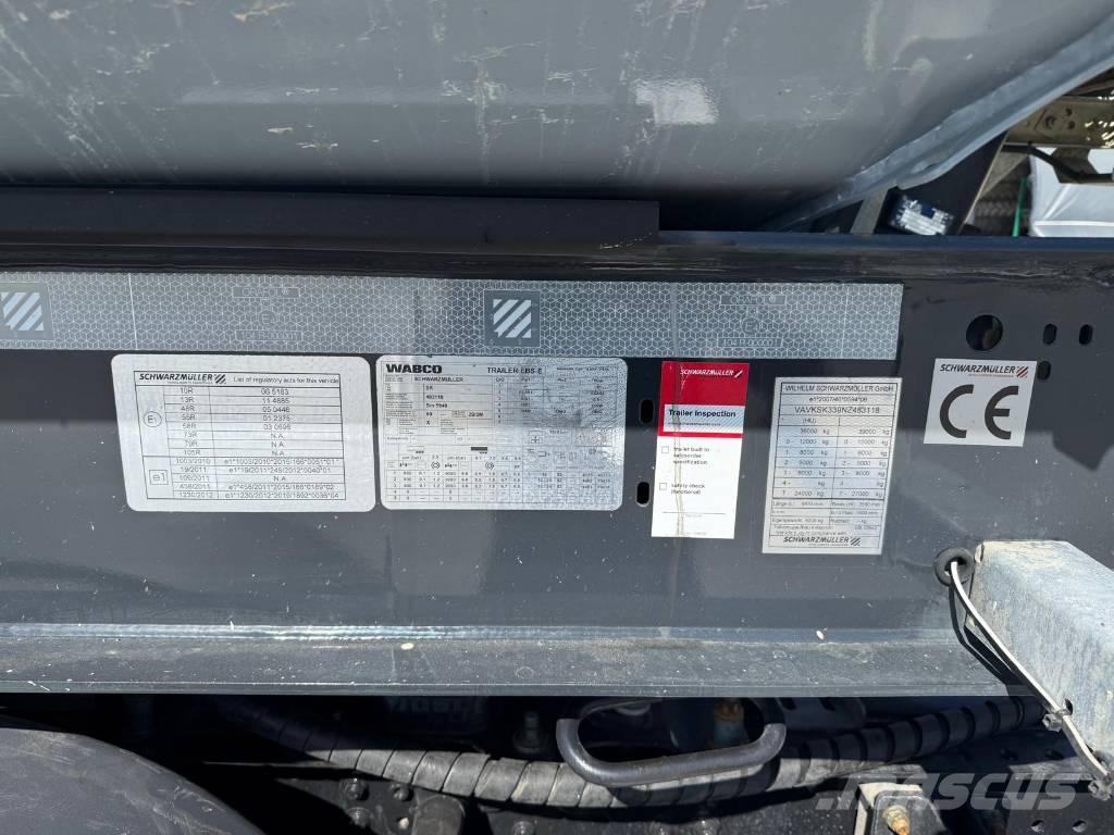 Schwarzmüller SK Ανατρεπόμενες ρυμούλκες