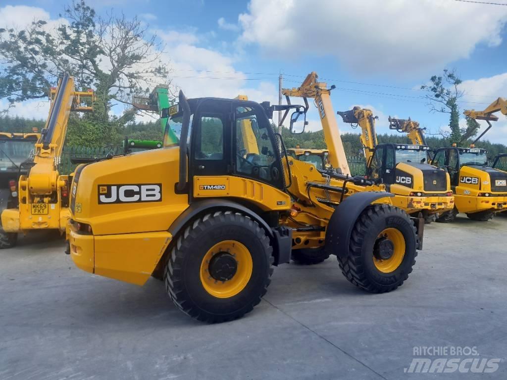 JCB TM420 Συστήματα τηλεχειρισμού για τη γεωργία