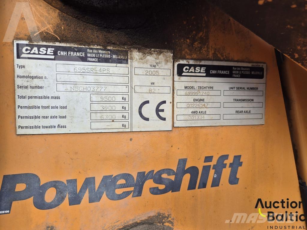 CASE 695 SR-4 PS Εκσκαφείς Φορτωτές τύπου JCB