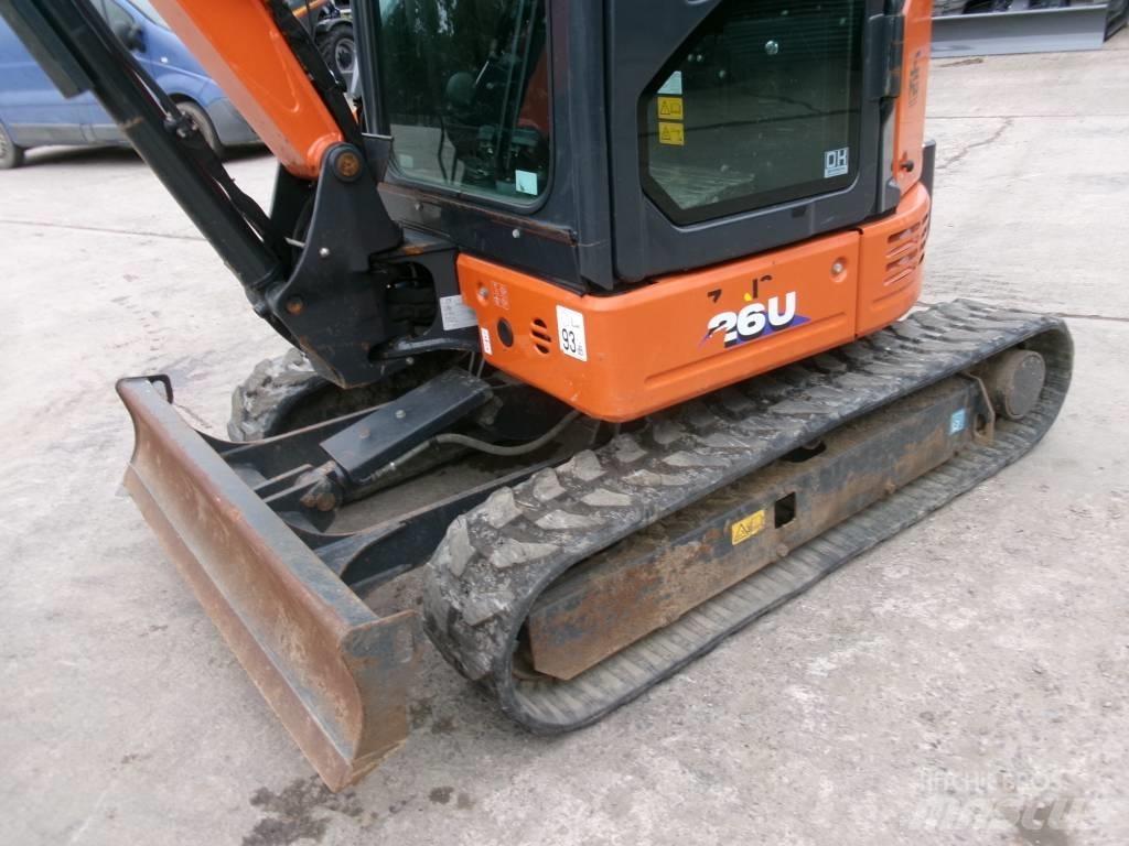 Hitachi 26U Εκσκαφάκι (διαβολάκι) < 7t