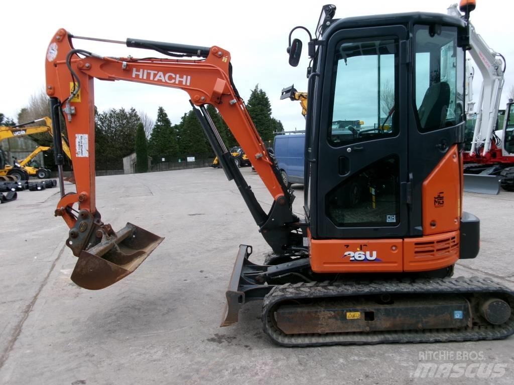 Hitachi 26U Εκσκαφάκι (διαβολάκι) < 7t