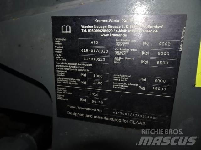 CLAAS 6030 Τηλεσκοπικοί ανυψωτές