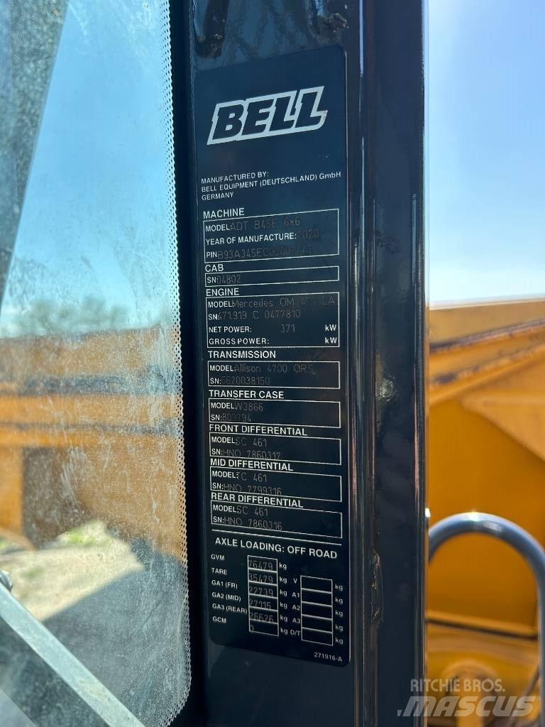 Bell B45E Σπαστό Dump Truck ADT