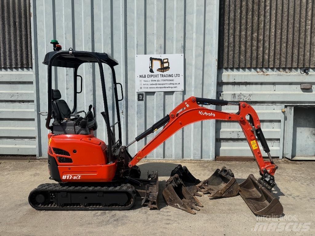 Kubota U 17 Εκσκαφάκι (διαβολάκι) < 7t