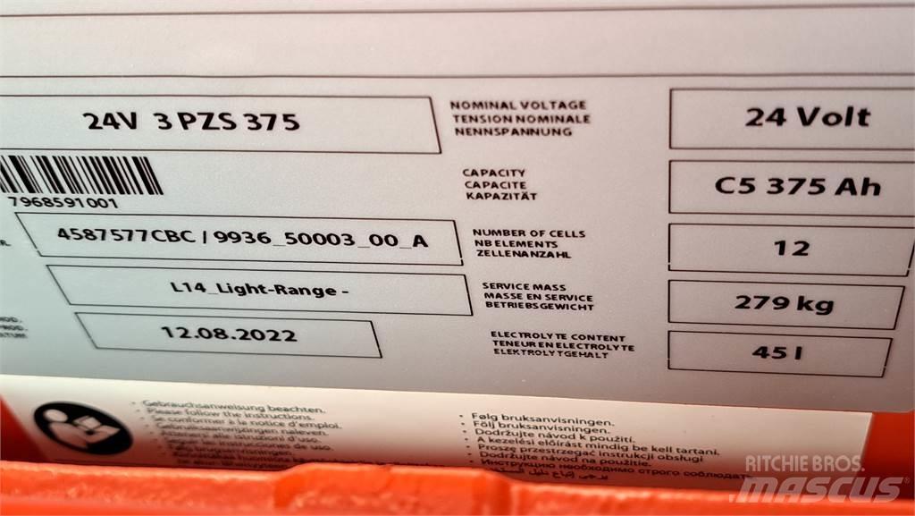 Linde L16i Παλετοφόρα πεζού χειριστή με ιστό