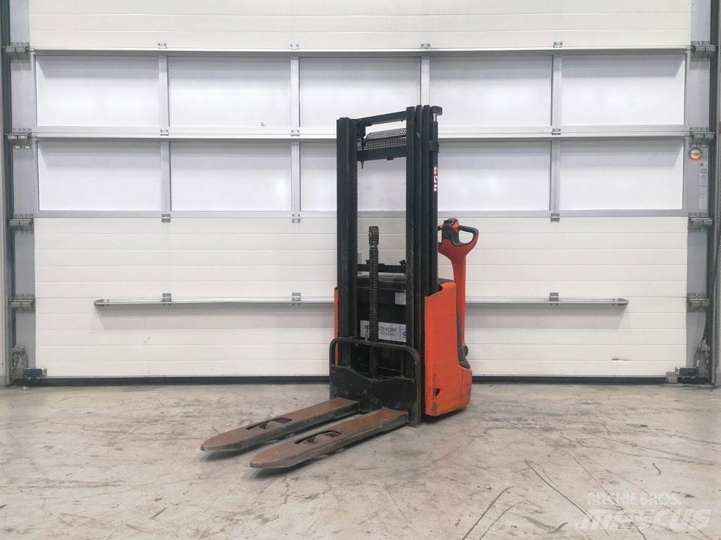Linde L10 Παλετοφόρα πεζού χειριστή με ιστό