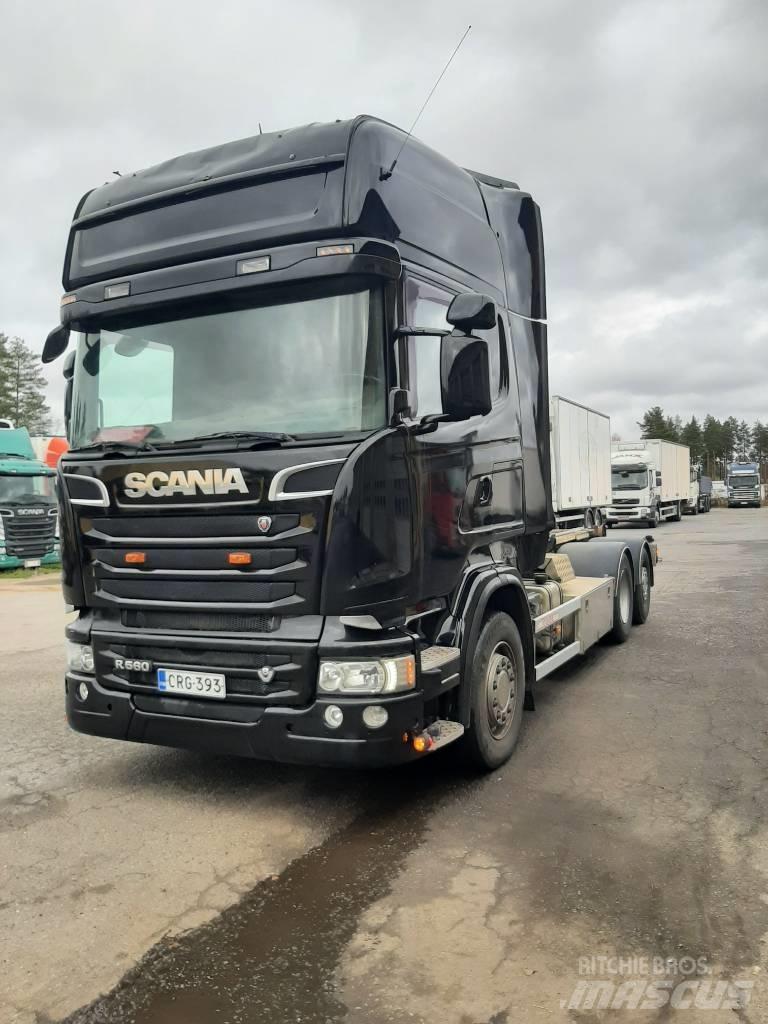 Scania R 560 Φορτηγά ανατροπή με γάντζο