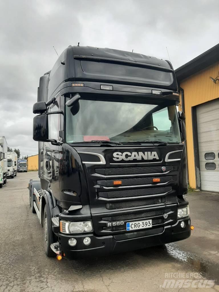Scania R 560 Φορτηγά ανατροπή με γάντζο