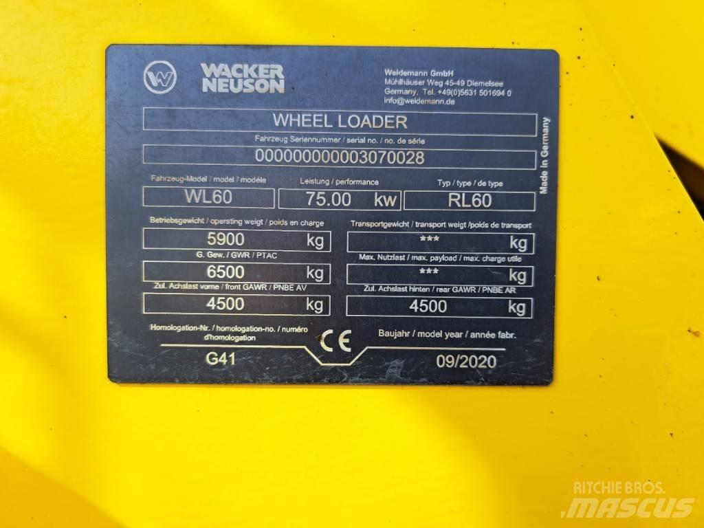 Wacker Neuson WL60 Φορτωτές με λάστιχα (Τροχοφόροι)