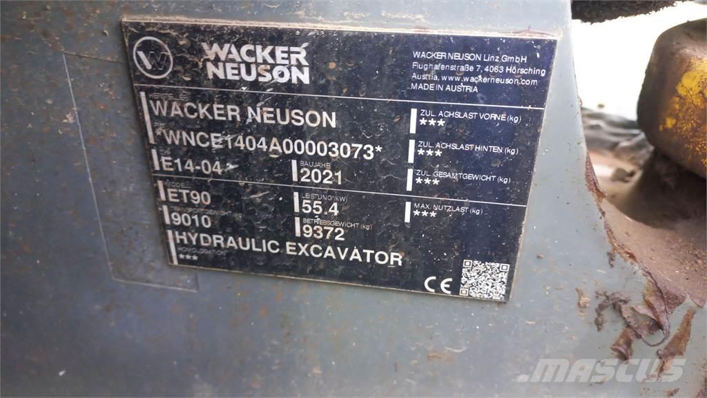 Wacker Neuson ET90 Εκσκαφείς με ερπύστριες