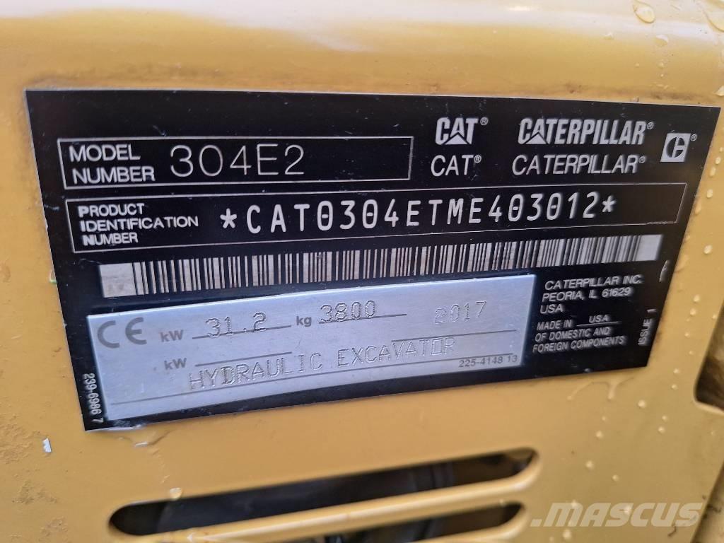 CAT 304 E CR Εκσκαφάκι (διαβολάκι) < 7t