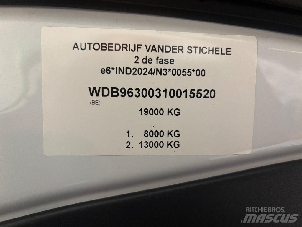 Mercedes-Benz Antos Φορτηγά ανατροπή με γάντζο
