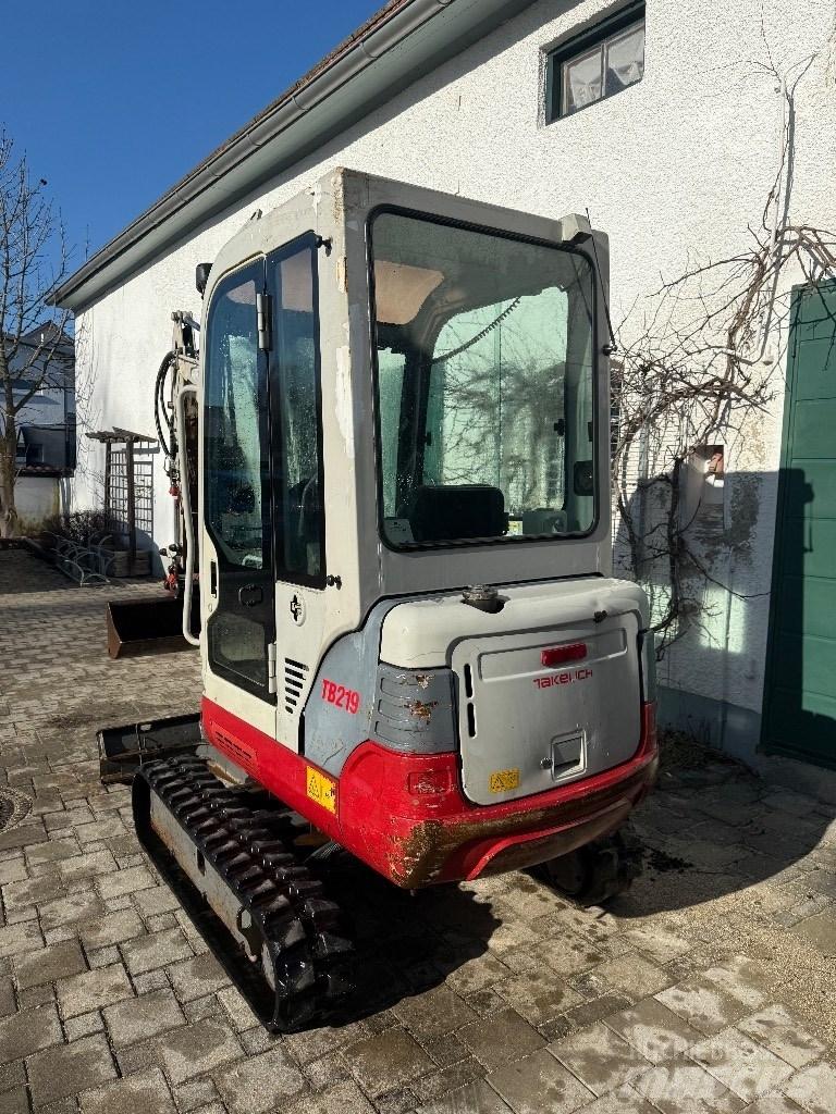 Takeuchi TB 219 Εκσκαφάκι (διαβολάκι) < 7t