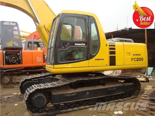 Komatsu PC 200 Εκσκαφείς με ερπύστριες