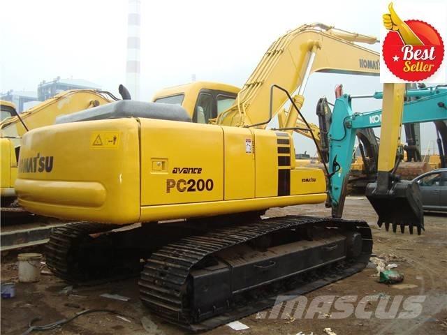 Komatsu PC 200 Εκσκαφείς με ερπύστριες