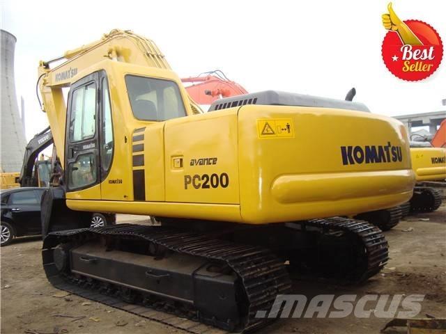 Komatsu PC 200 Εκσκαφείς με ερπύστριες