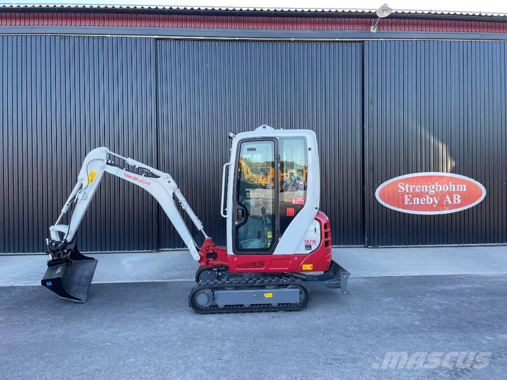 Takeuchi TB 216 Εκσκαφάκι (διαβολάκι) < 7t