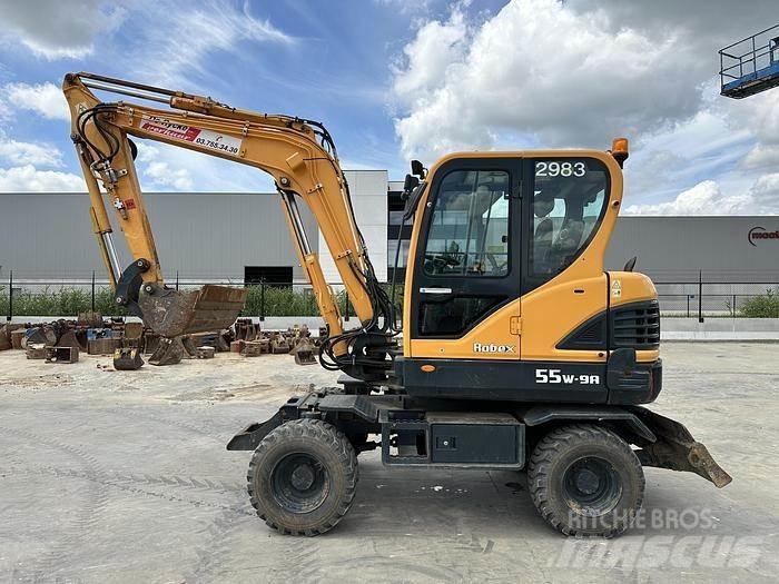 Hyundai R55W-9A Εκσκαφείς με τροχούς - λάστιχα