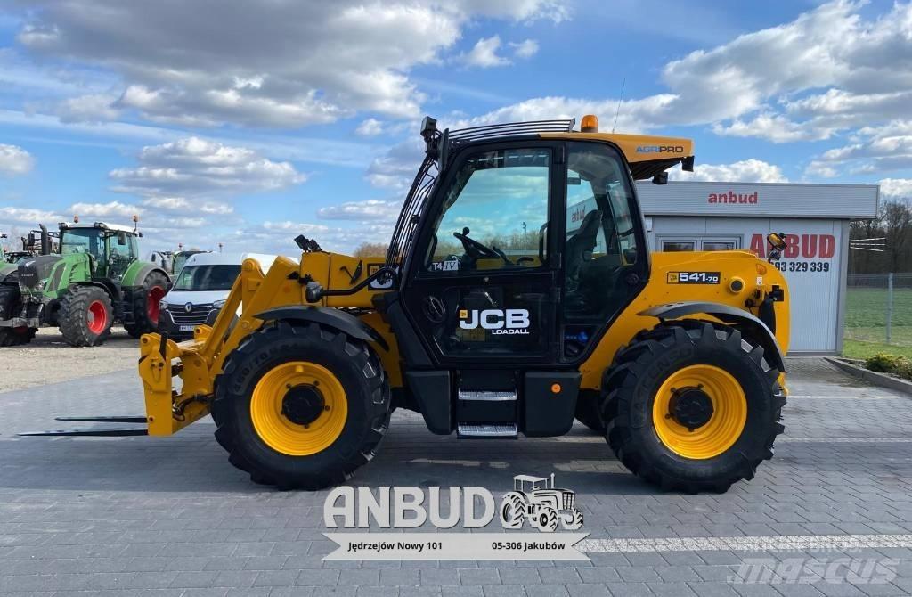 JCB 541-70 Agri Pro Τηλεσκοπικοί τροχοφόροι φορτωτές