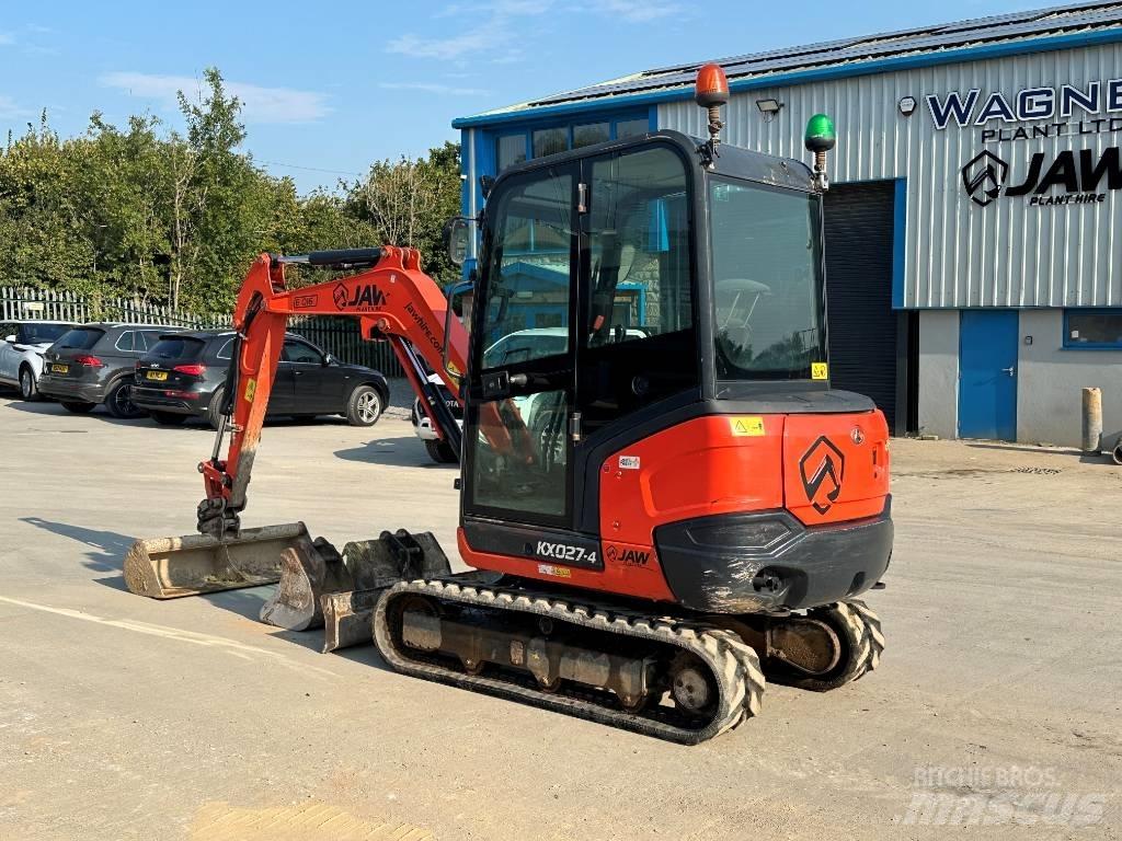 Kubota KX027-4 Εκσκαφάκι (διαβολάκι) < 7t